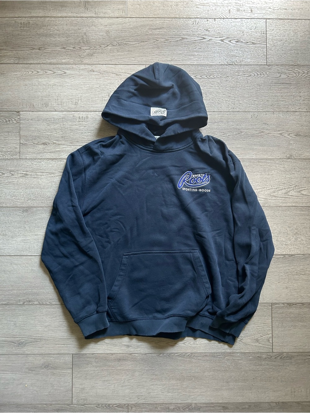 Roots Navy Blue Hoodie